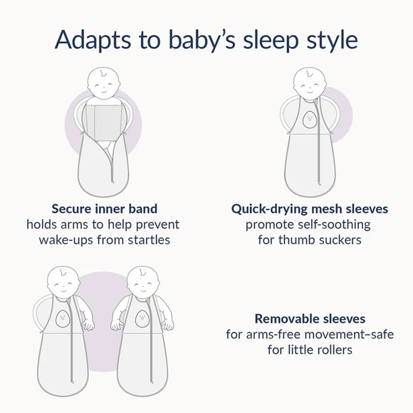 Nested Bean Zen One Classic Swaddle/Sleep Sack - Picture 10 of 11